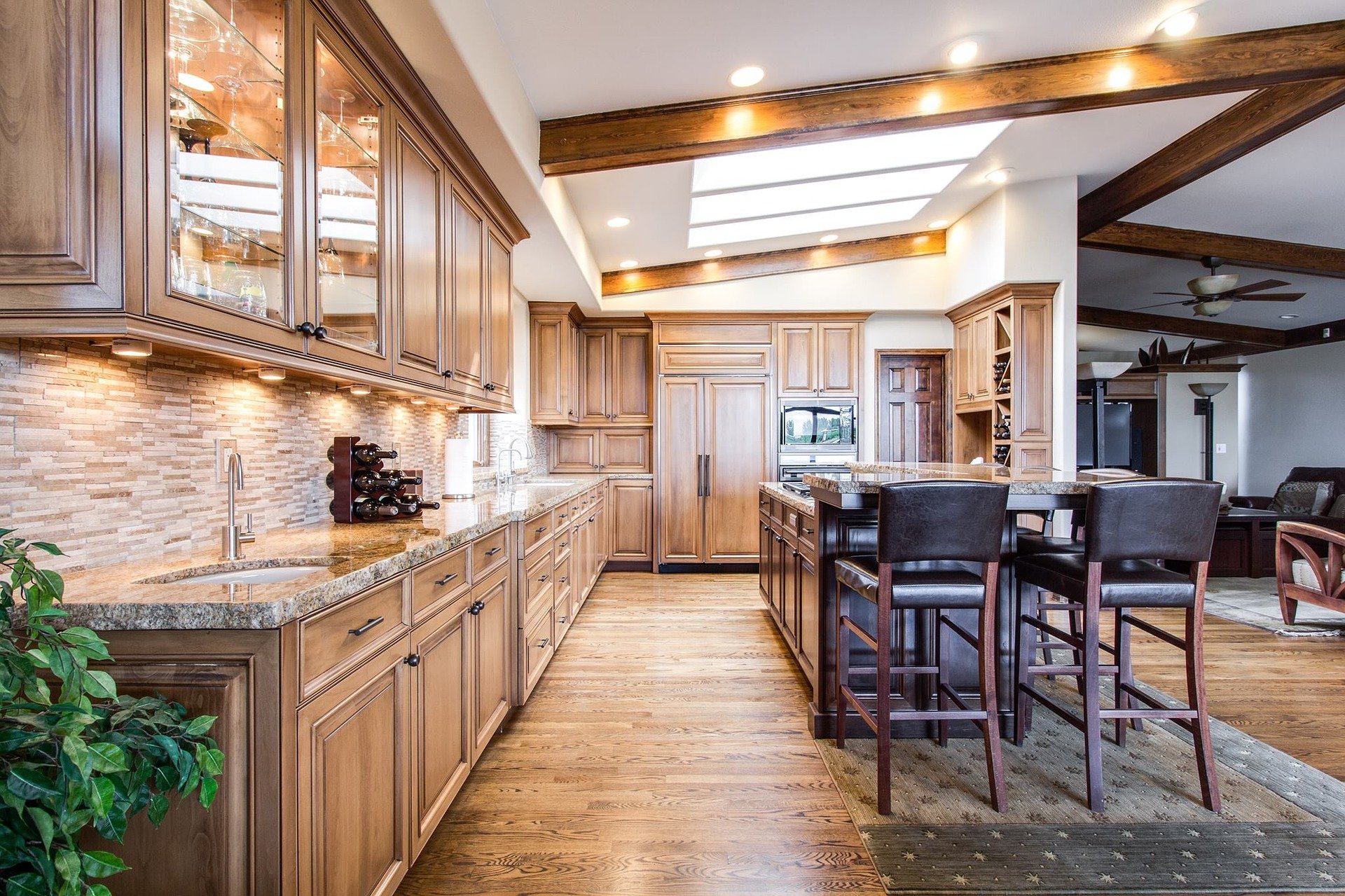FOROREE VINYL FLOOR IN KITCHEN DINNING ROOM